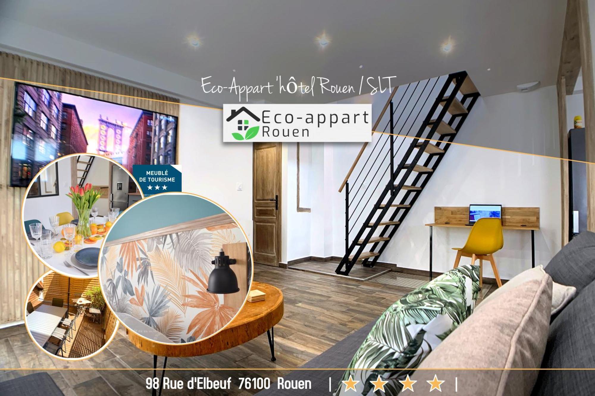 Eco-Appart'Hotel Rouen - Slt Buitenkant foto